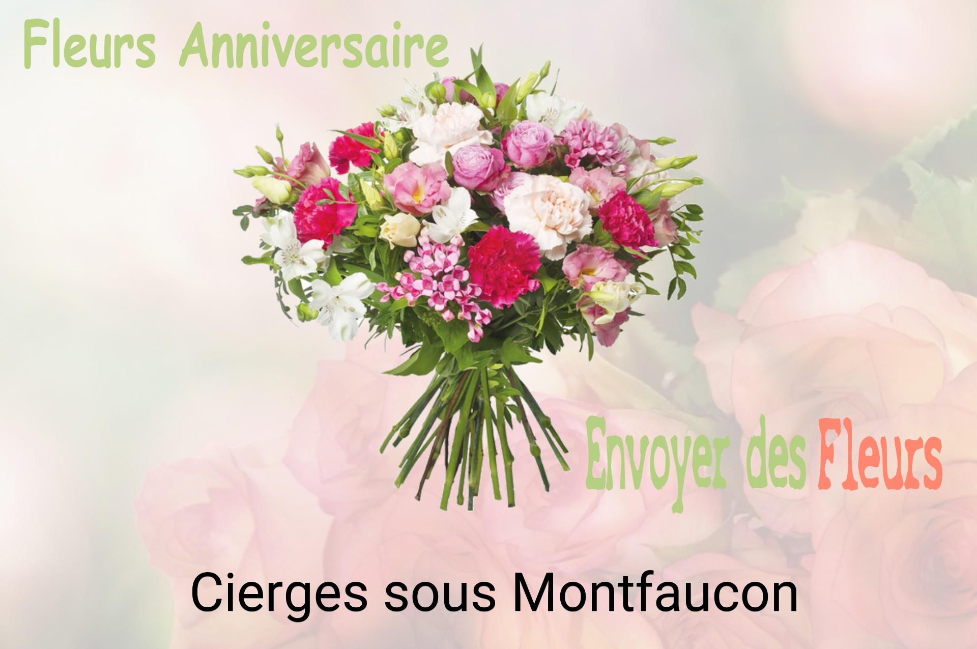 Bouquet de fleurs d’anniversaire livré à Cierges-sous-Montfaucon