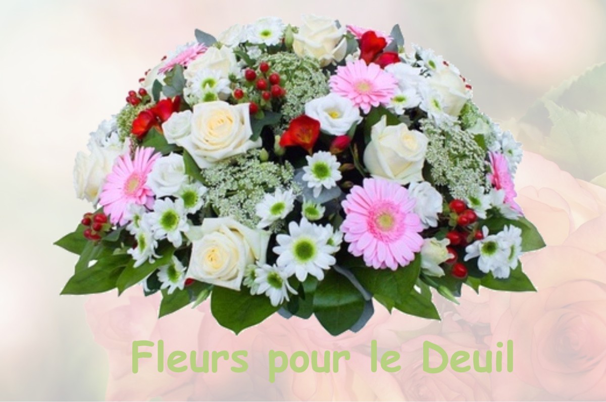 fleurs deuil CIERGES-SOUS-MONTFAUCON